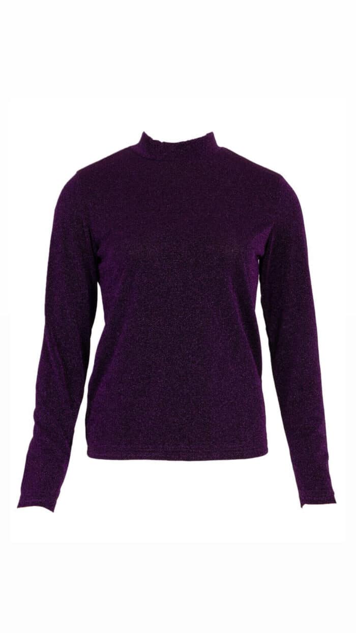 Top Asley Purple Azzurro -Tops en shirts Label-L 1