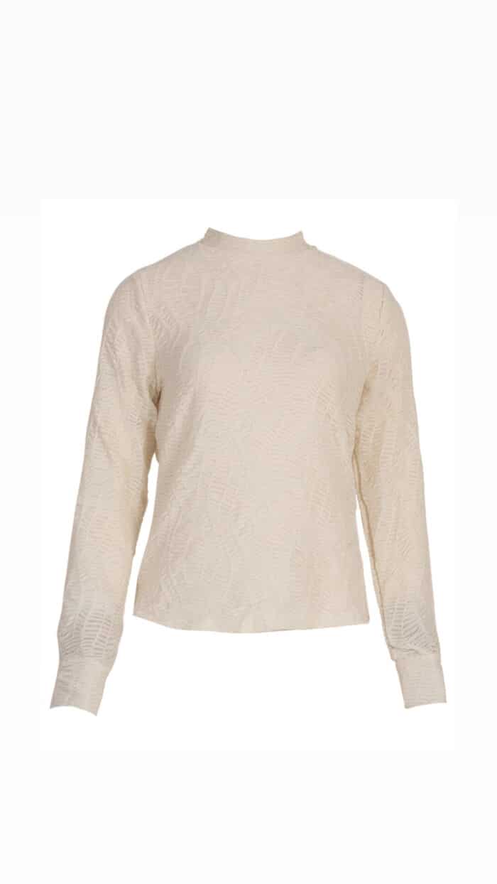 Top Marit Natural azzurro -Tops Label-L